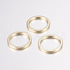Brass Linking Rings KK-E718-01LG-2