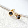 Fashionable Classic Evil Eye Hoop Earrings for Women GD9108-1