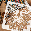 PET Hollow Out Drawing Painting Stencils DIY-WH0391-0550-3
