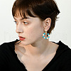 Beebeecraft 100Pcs 2 Colors Brass with Rhinestone Spacer Beads KK-BBC0015-99-5