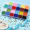 DIY Glass Seed & Disc Polymer Clay Beads Jewelry Making Finding Kit DIY-YW0005-31-4