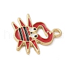 Alloy Enamel Pendants ENAM-A009-03G-B01-2