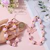 Acrylic Beaded Mobile Phone Lanyard Wrist Strap AJEW-WH20006-62-3