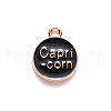 Alloy Enamel Pendants ENAM-S124-01A-08E-3