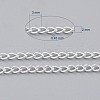 Brass Twisted Chains CHC-Q001-02-1-01S-NF-5