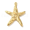 Ocean Theme 304 Stainless Steel Pendants STAS-Z092-06G-01-1