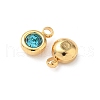 304 Stainless Steel Charms STAS-Z115-01G-18-2
