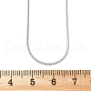 Tarnish Resistant 304 Stainless Steel Snake Chain Necklaces NJEW-F112-39-4