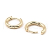 Brass Huggie Hoop Earrings EJEW-I289-26KCG-2