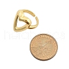 Brass Open Cuff Rings for Women RJEW-F171-01G-01-3