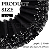 MAYJOYDIY US 5 Yards Cotton Embroidery Flower Lace Ribbons OCOR-MA0001-29B-2