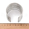 Iron Cuff Bangles BJEW-G741-05P-4