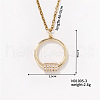 Chic Star Pendant Necklace with Colorful Hollow Design DO4005-3-1