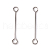 Non-Tarnish 304 Stainless Steel Connector Charms STAS-G291-03B-P-1