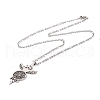 Non-Tarnish 304 Stainless Steel Necklaces NJEW-Q338-13P-2