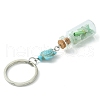 Wishing Bottle Glass Pendant Keychains KEYC-JKC00499-5
