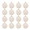 Golden Plated Alloy Charms ENAM-S118-01N-2