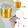 Round Copper Beading Wire for Jewelry Making YS-TAC0004-0.8mm-03-13