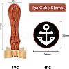 Olycraft 1Pc Brass Stamp Head DIY-OC0008-33C-2