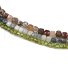 Natural Aquamarine & Rutilated Quartz & Prehnite Beads Strands G-RM2025-C44-G-4