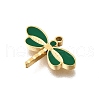 304 Stainless Steel Enamel Pendants STAS-F318-21G-2
