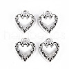 Tibetan Style Alloy Charms TIBE-S323-127AS-RS-1