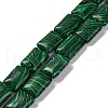 Synthetic Malachite Beads Strands G-T047-B13-01-1