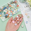   120Pcs 12 Colors Electroplate Transparent Glass Beads Strands EGLA-PH0001-39-3