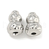Textured Brass Beads KK-Q820-28P-1