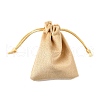 Velvet Jewelry Drawstring Storage Pouches ABAG-P013-02D-09-2