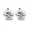 304 Stainless Steel Charms STAS-N092-04A-2