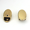 Alloy Bag Zipper Stopper PURS-PW0001-556LG-1