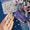 SUNNYCLUE 120Pcs Brass Filigree Hollow Beads KK-SC0005-15-3