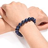 Valentine Day Gift for Husband Stretchy Gemstone Bracelets BJEW-G073-51mm-15-4