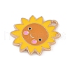 Thanksgiving Day Theme Alloy Enamel Pendants ENAM-D064-03E-2