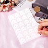 Retro Hot Stamping Paper Photo Corner Self-Adhesive Stickers AJEW-WH20007-25C-3