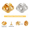 SUNNYCLUE 120Set 2 Colors Iron Lapel Pin Backs IFIN-SC0001-41-2