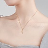 Mother's Day 10Pcs Brass Pendants KK-SZ0006-19-6