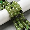 Dyed Natural Malaysia Jade Beads Strands G-G021-02B-14-4