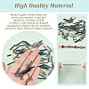 ARRICRAFT 2165Pcs 24 Style Glass Bugle Beads SEED-AR0001-09-4