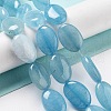 Natural Quartz Imitation Aquamarine Beads Strands G-P528-M03-01-2