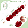 Fluffy Short Bag Straps FIND-WH0152-094C-2