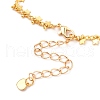 Brass Charm Bracelets BJEW-JB05515-04-3
