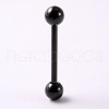 304 Stainless Steel Tongue Rings WG3BE28-09-1