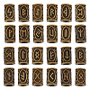 HOBBIESAY 1 Set Alloy European Beads FIND-HY0003-12-1