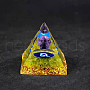 Orgonite Pyramid Resin Energy Generators with Constellation G-PW0007-082G-1
