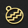 201 Stainless Steel Charms STAS-T014-LA111-11-2