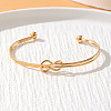 Infinity Alloy Cuff Bangles for Women WG45AE5-12-1