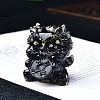 Resin PiXiu Figurine Display Decorations PW-WG22F9A-17-1