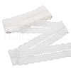 MAYJOYDIY US 5 Yards Cotton Flower Lace Ribbons OCOR-MA0001-28-7